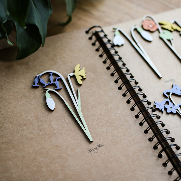 Keepsake Flower's Card with hand painted flower