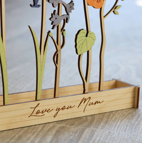 Personalised Family Birth Flowers