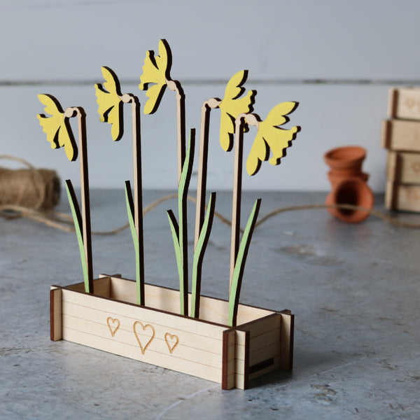Flower Box Daffodils
