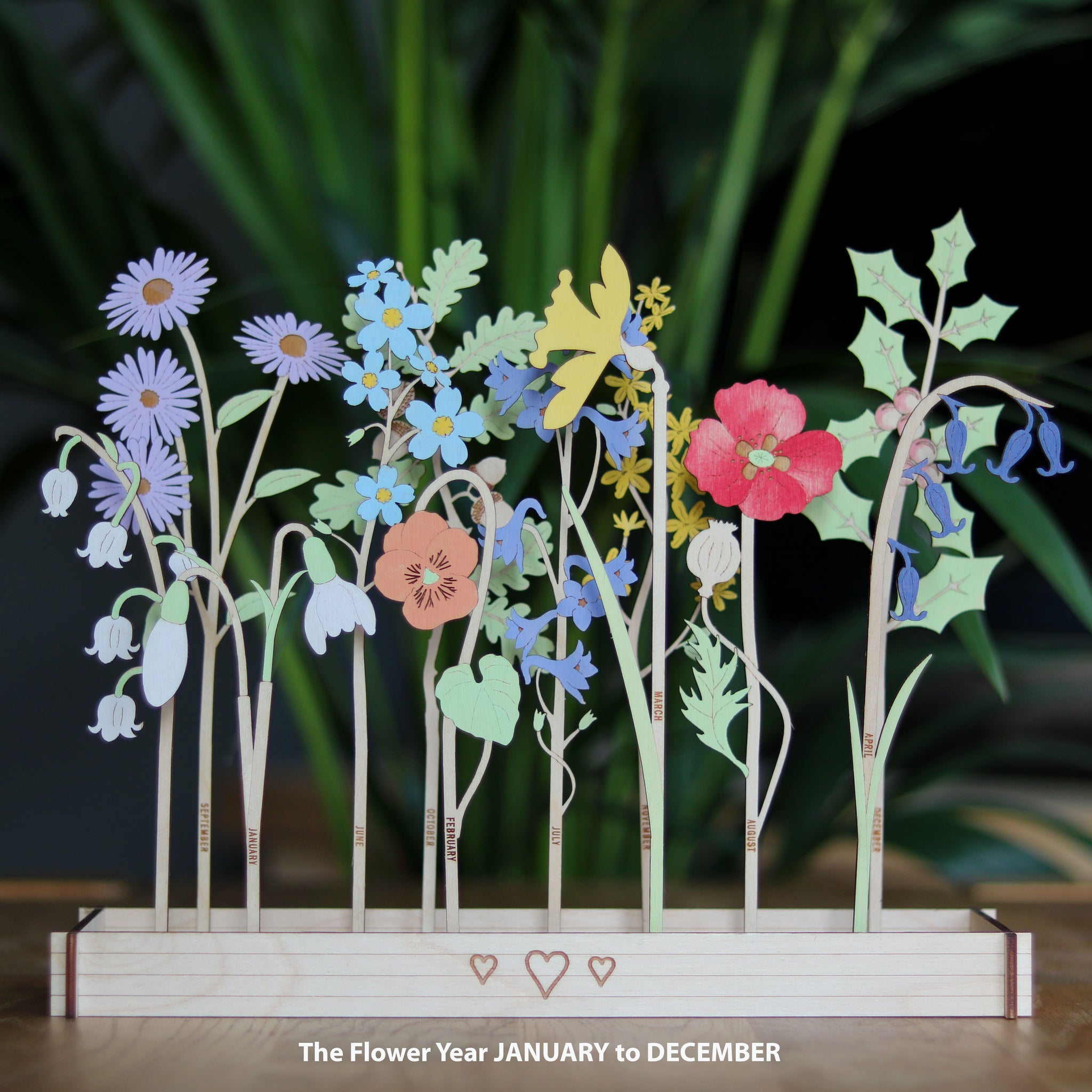 Personalised Family Birth Flowers - ADDITIONAL flowers